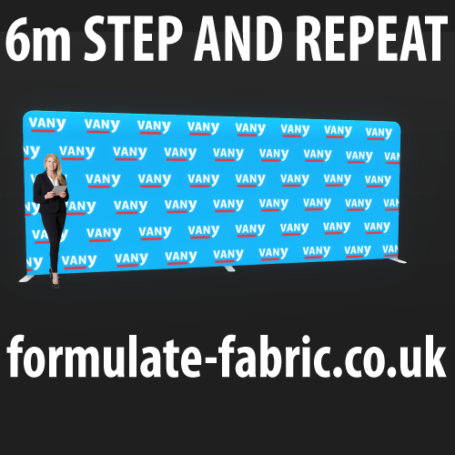 Fabric Pop Up - Formulate straight Formulate straight fabric pop up