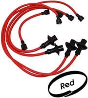 Bougiekabelset rood