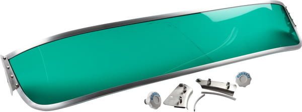 Sun visor, zonneklep, groen, VW Kever