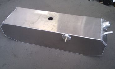 Red 9 Aluminium Benzinetank
