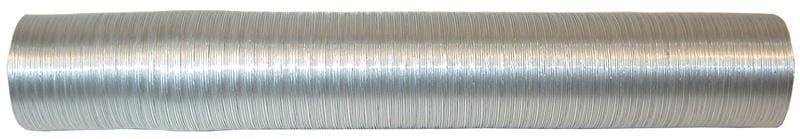 Aluminum kachelslang, Ø 50 mm, 1000 mm lengte