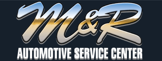 Logo for M&R Automotive Service Center.