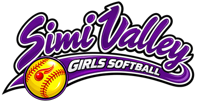 Simi Valley Girls Softball Logo
