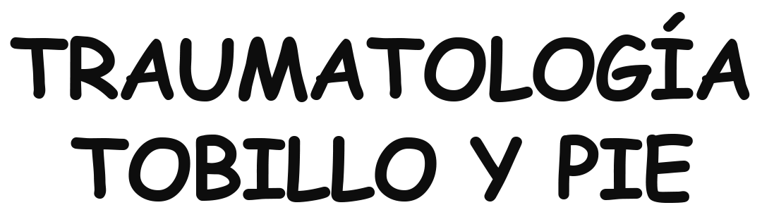 Traumatología Tobillo y Pie, logotipo.