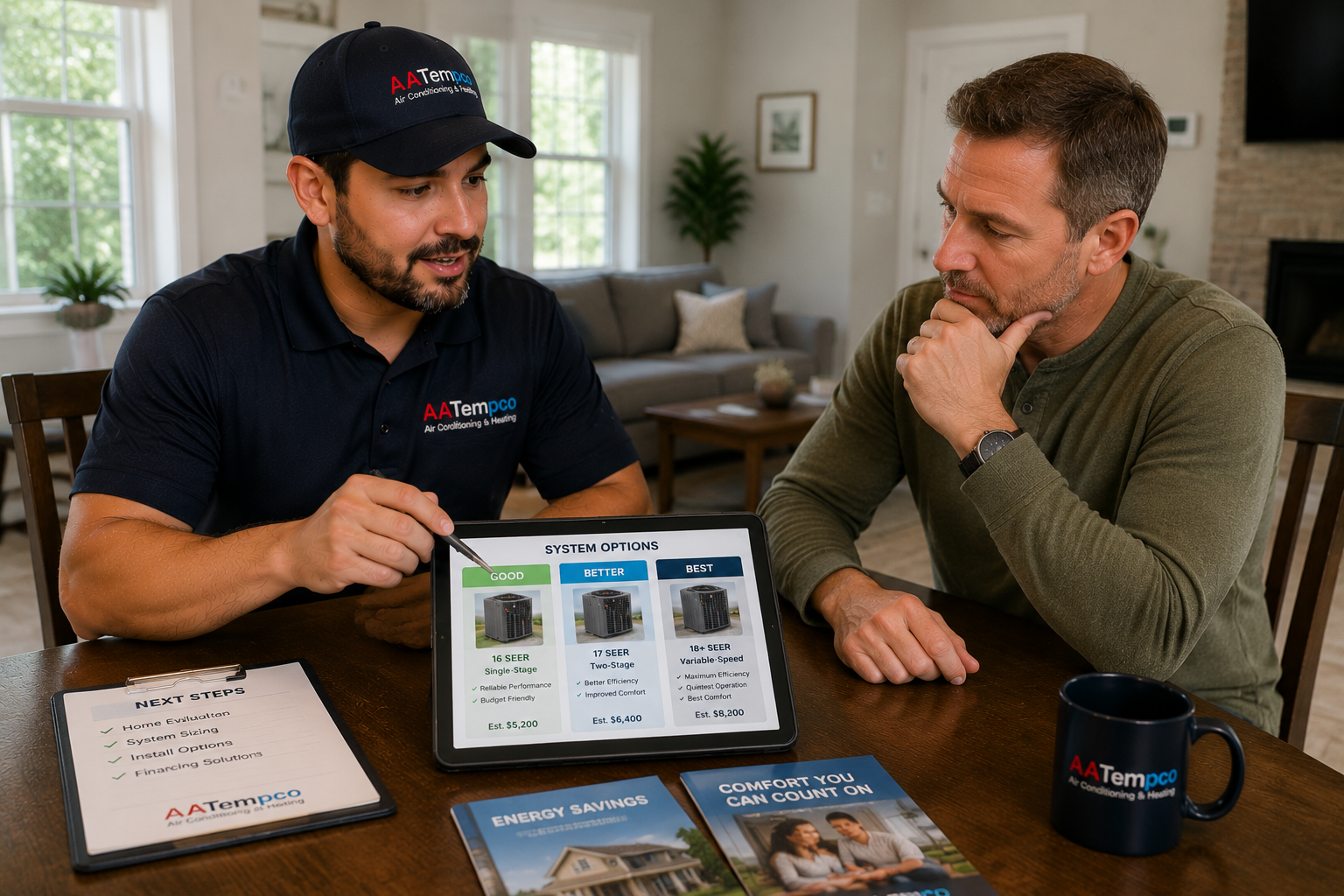 Air conditioning evaluation consultation in Houston TX