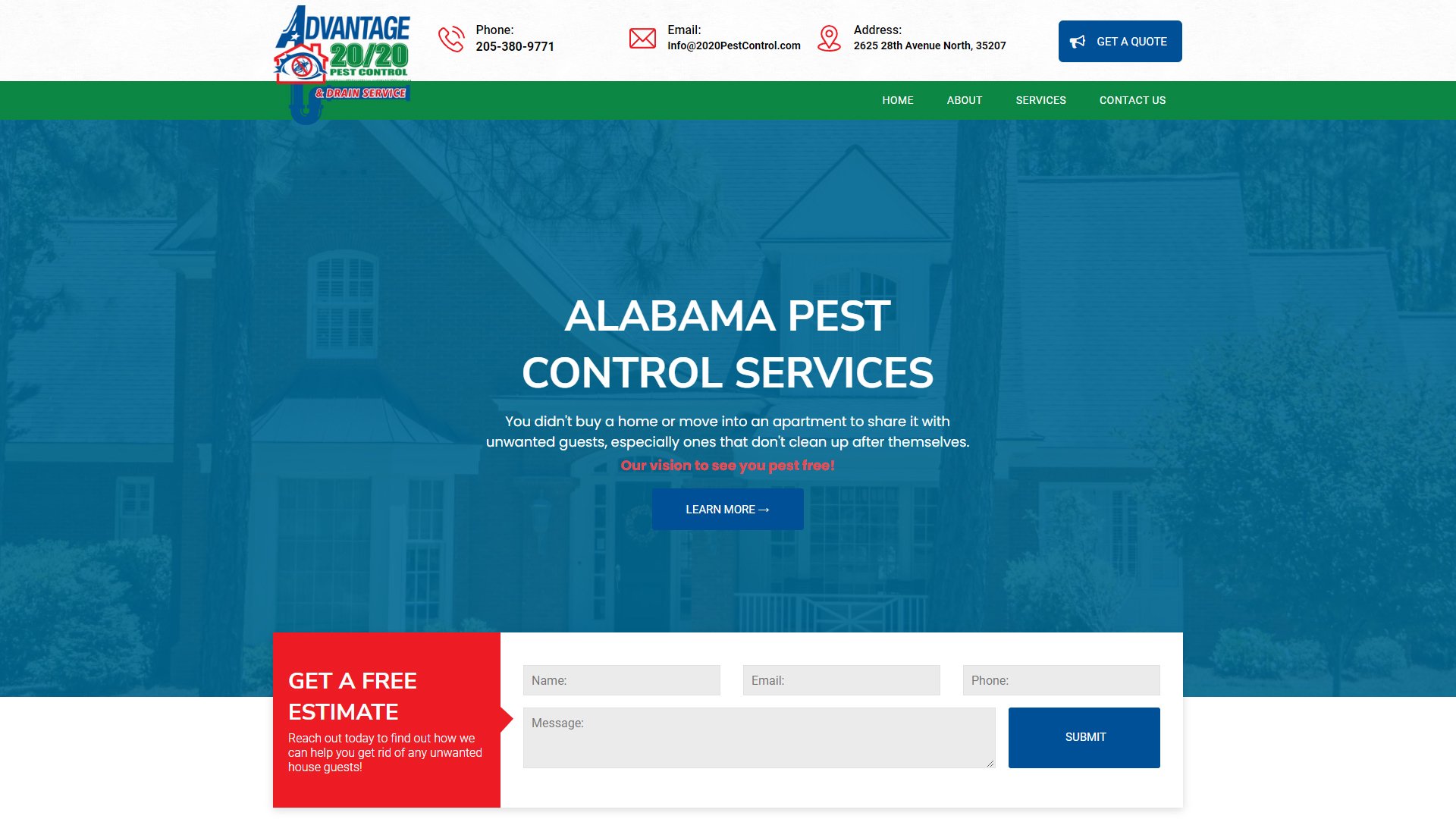 site Design For Small Businesses Birmingham, AL Portfolio