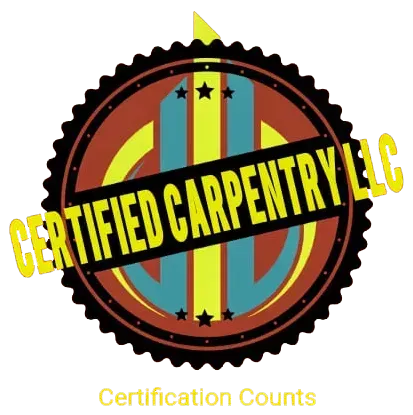 Certified Carpentry LLC Circular logo with