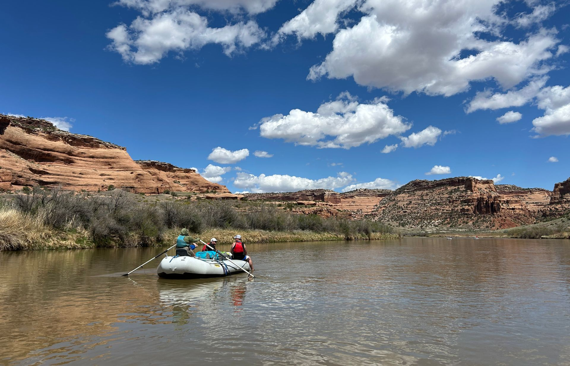 guided river trip on the Gunnison River