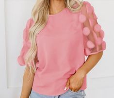 Applique Sleeve Shirt