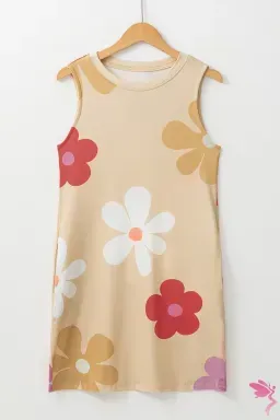 Daisy Flower Tank Dress