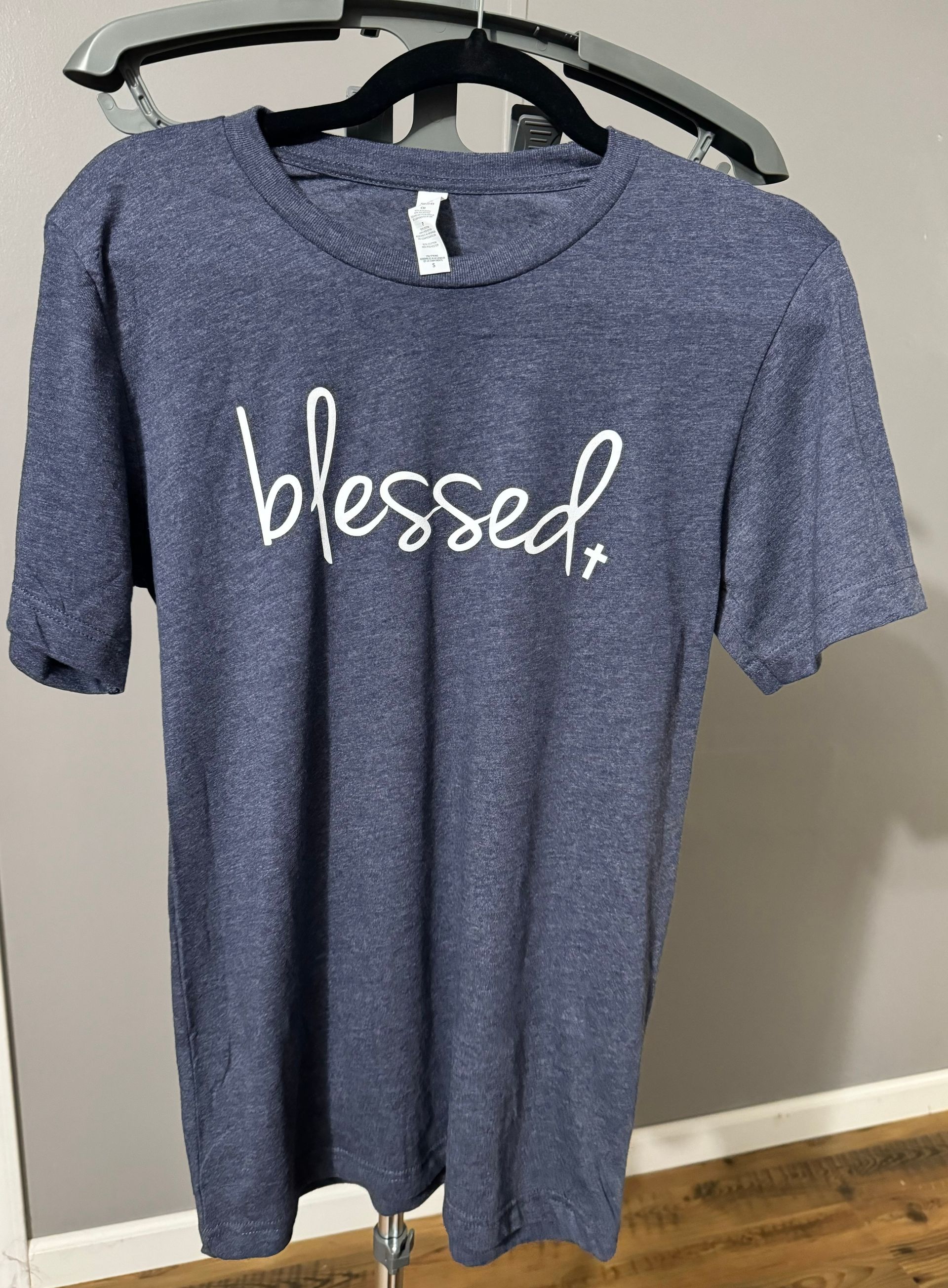 blessed T-shirt - Navy Blue