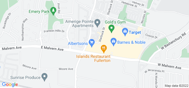 Map of business location