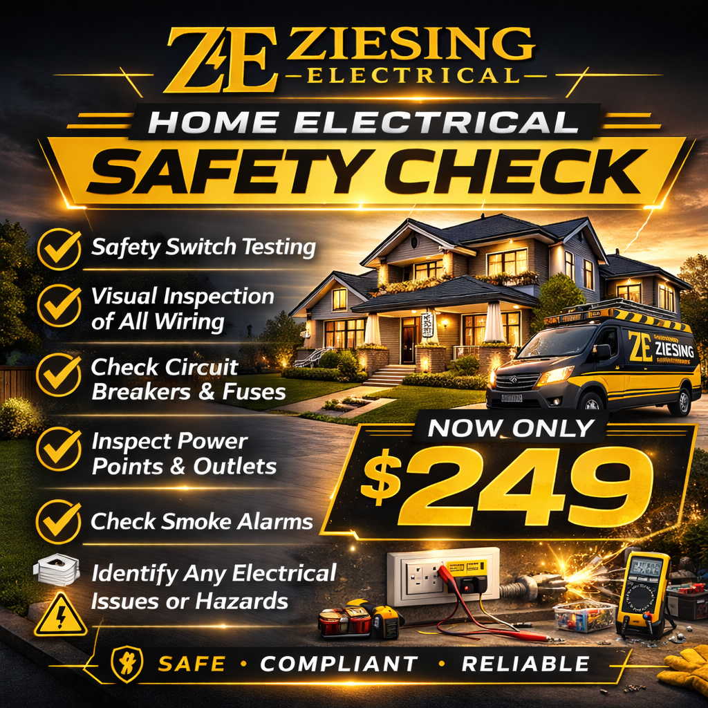 poster for deal for a home safety check in Melbourne