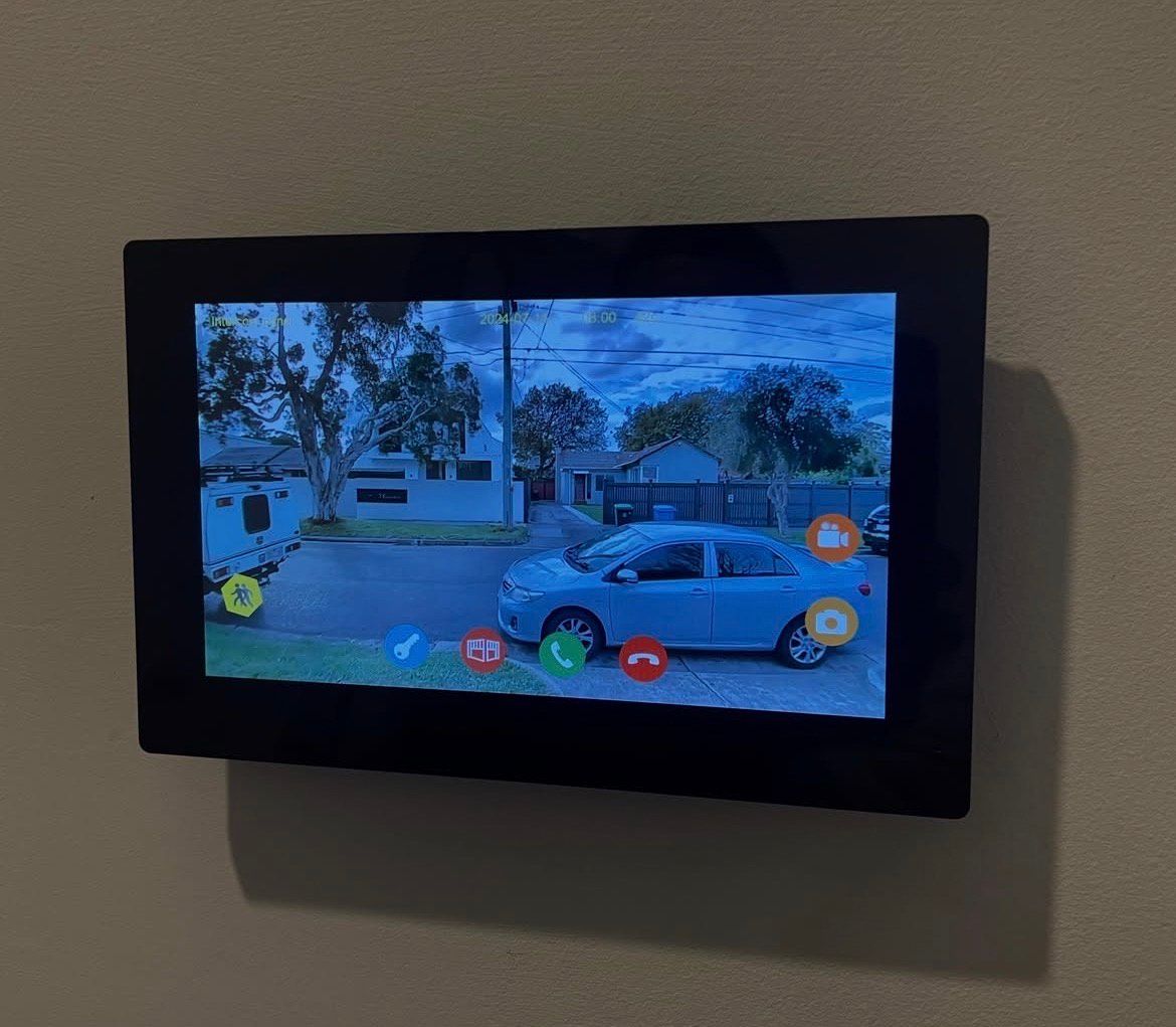 Home door bell security camera set up in Hampton Bayside by Ziesing Electrical