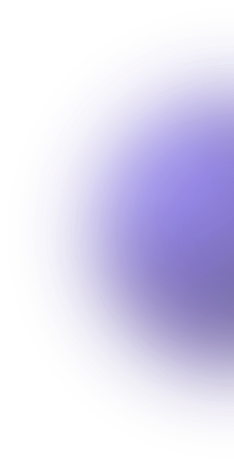 Soft purple blurred circle fading into a white background