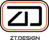 Black logo with 