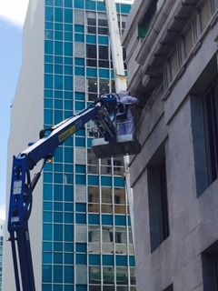 pest control on outside of building