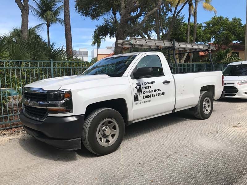 pest control truck
