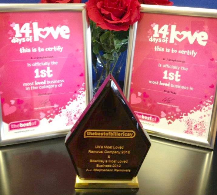Most love and respected removal company in the UK AJ Stephenson Removals