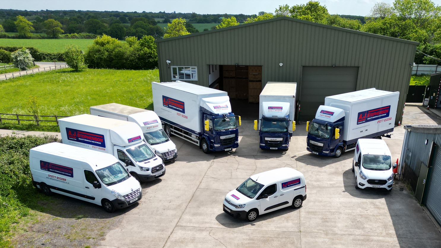 only employed team members AJ Stephenson Removals Billericay