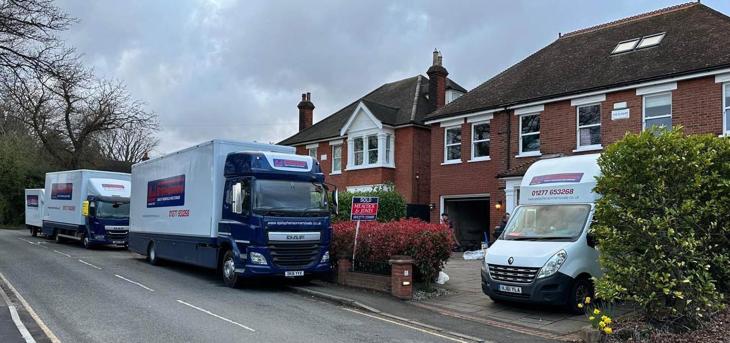 Removal lorries and vans AJ Stephenson Removals