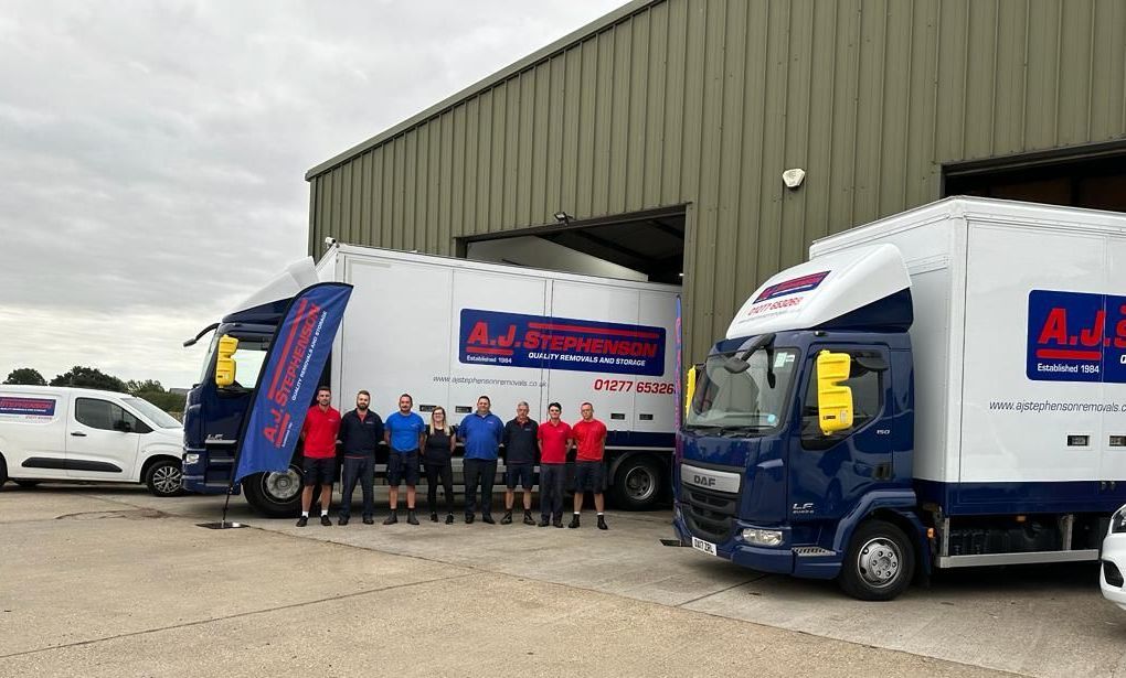 AJ Stephenson Removals team