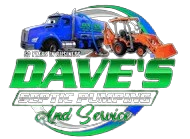 A logo for Daves Septic Services