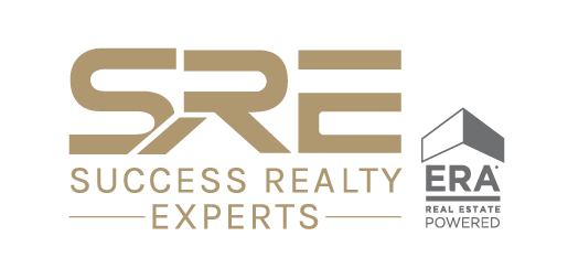 A gold logo for success realty experts llc