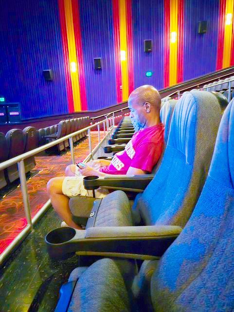 Alvin watching Spiderman Brand New Day in theatres (2026)
