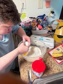 Bethany baking cupcakes (2026)