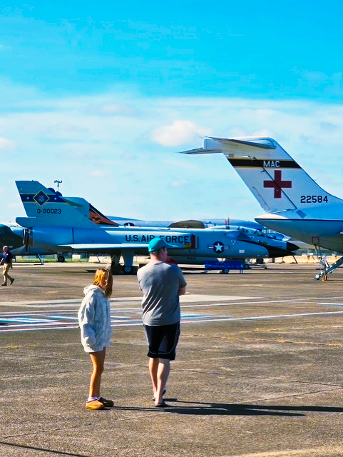James at the Dover Air Force Base 1