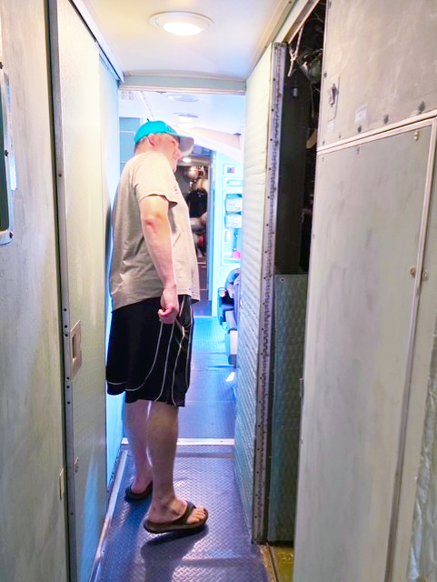 James at the Dover Air Force Base 2