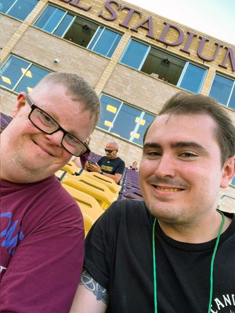Kevin enjoying a Salisbury University Game (2026)