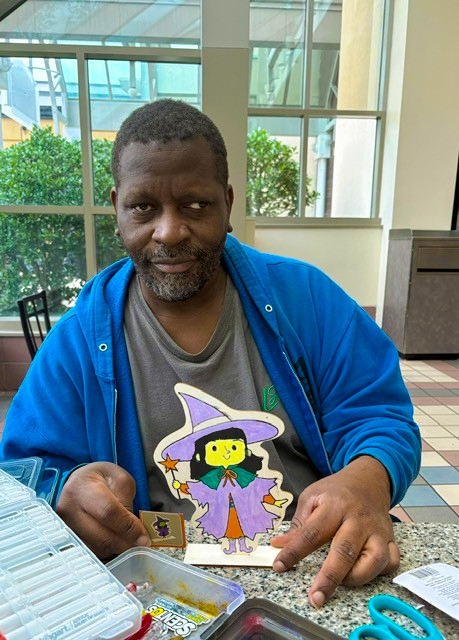 Steven & staff out doing arts & crafts (2026)
