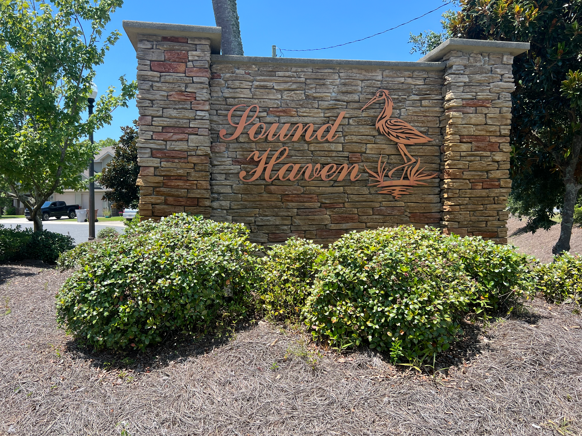 Sound Haven sign