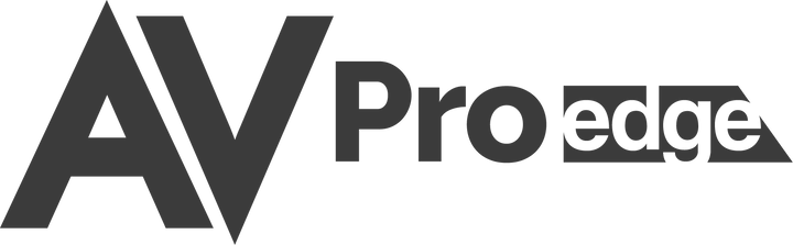 AV Proedge logo in black and gray text on a white background