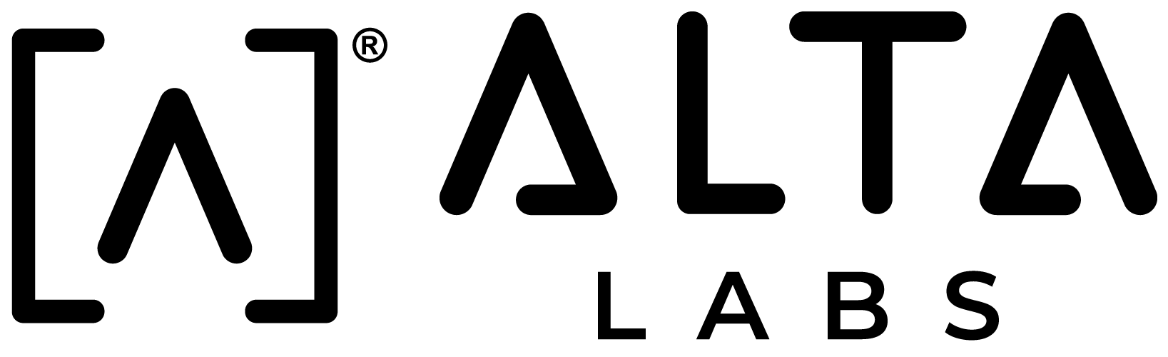 ALTA Labs logo in black, featuring a stylized [A] icon and the words “ALTA LABS” on a white background