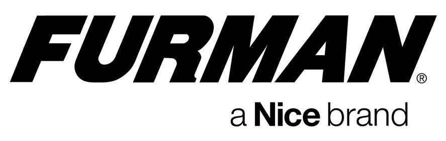 Furman logo with the text “a Nice brand” underneath on a white background