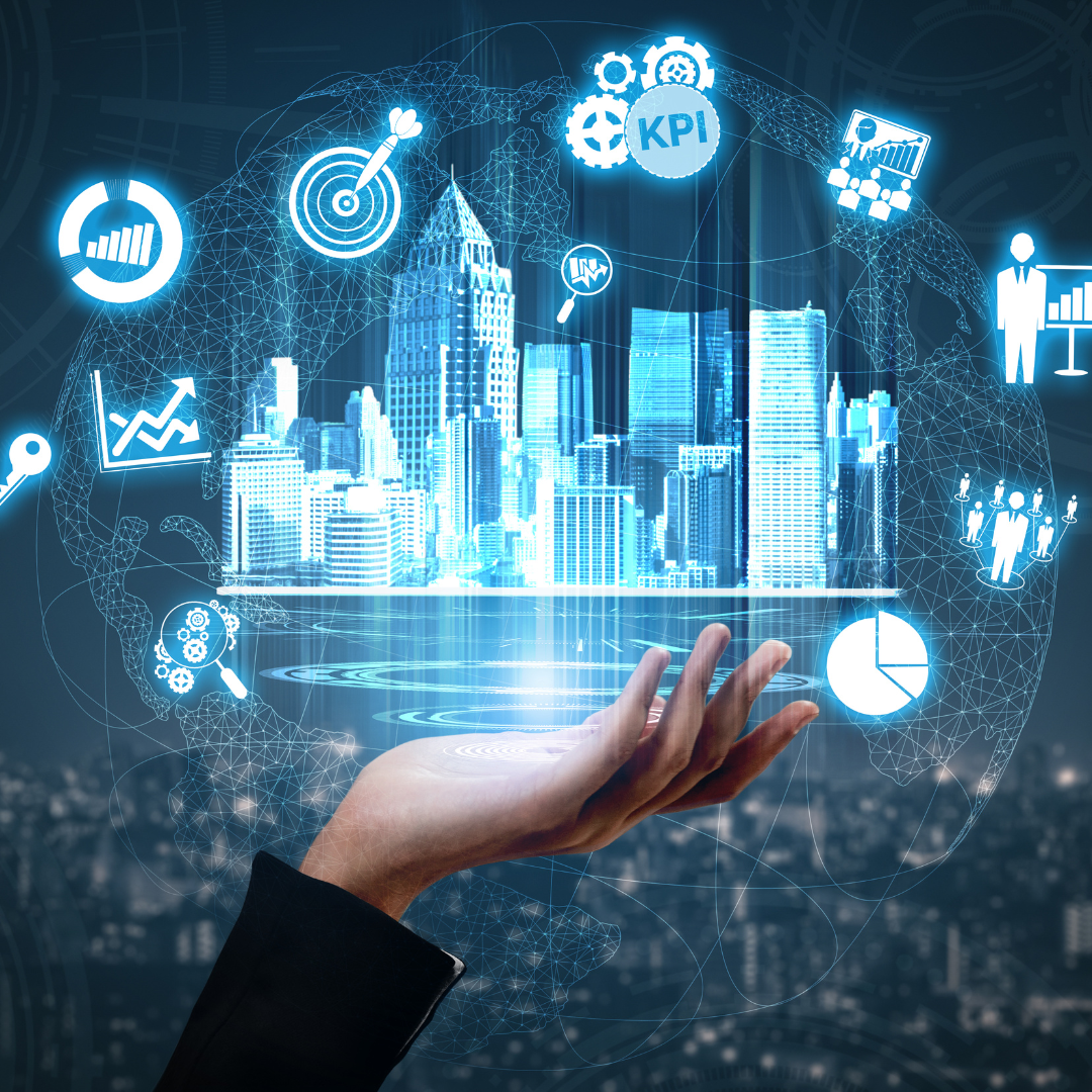 A Hand Holds a Glowing Cityscape — Michelle Crutcher Business Coaching & Consulting in The Entrance North, NSW