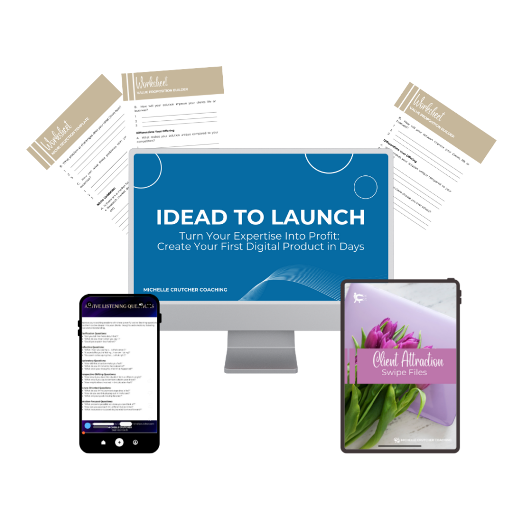 Desktop monitor — Michelle Crutcher Business Coaching & Consulting in The Entrance North, NSW