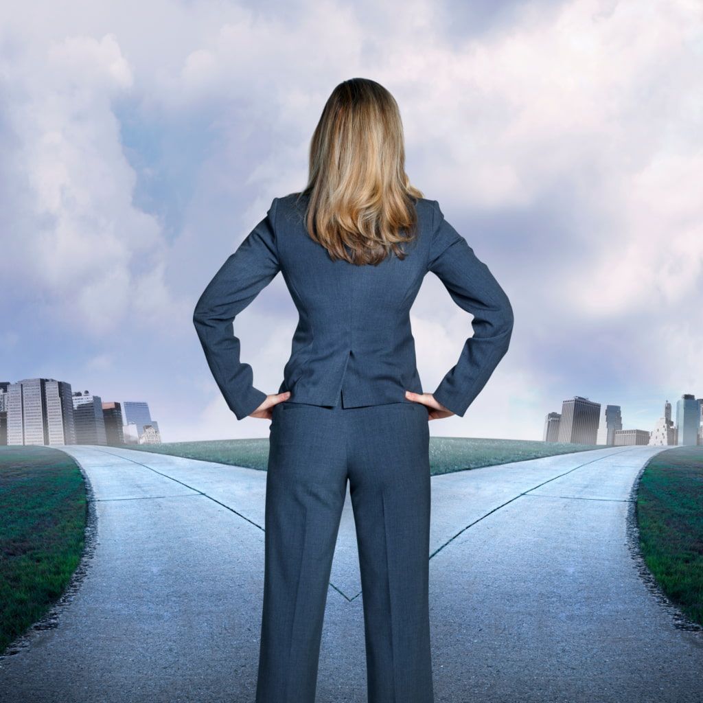 A Person in a Business Suit Stands — Michelle Crutcher Business Coaching & Consulting in The Entrance North, NSW