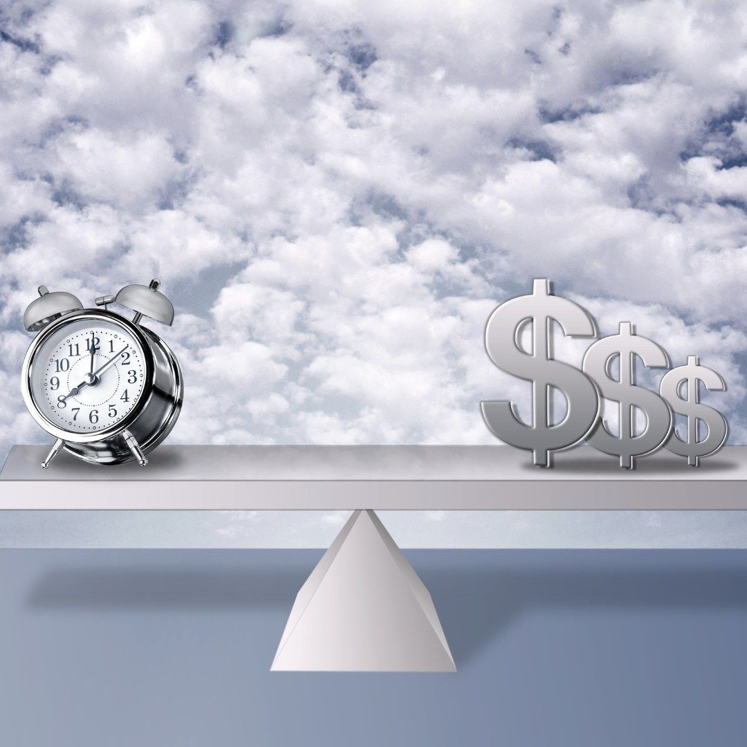 A Silver Alarm Clock And Three Dollar Signs — Michelle Crutcher Business Coaching & Consulting in The Entrance North, NSW