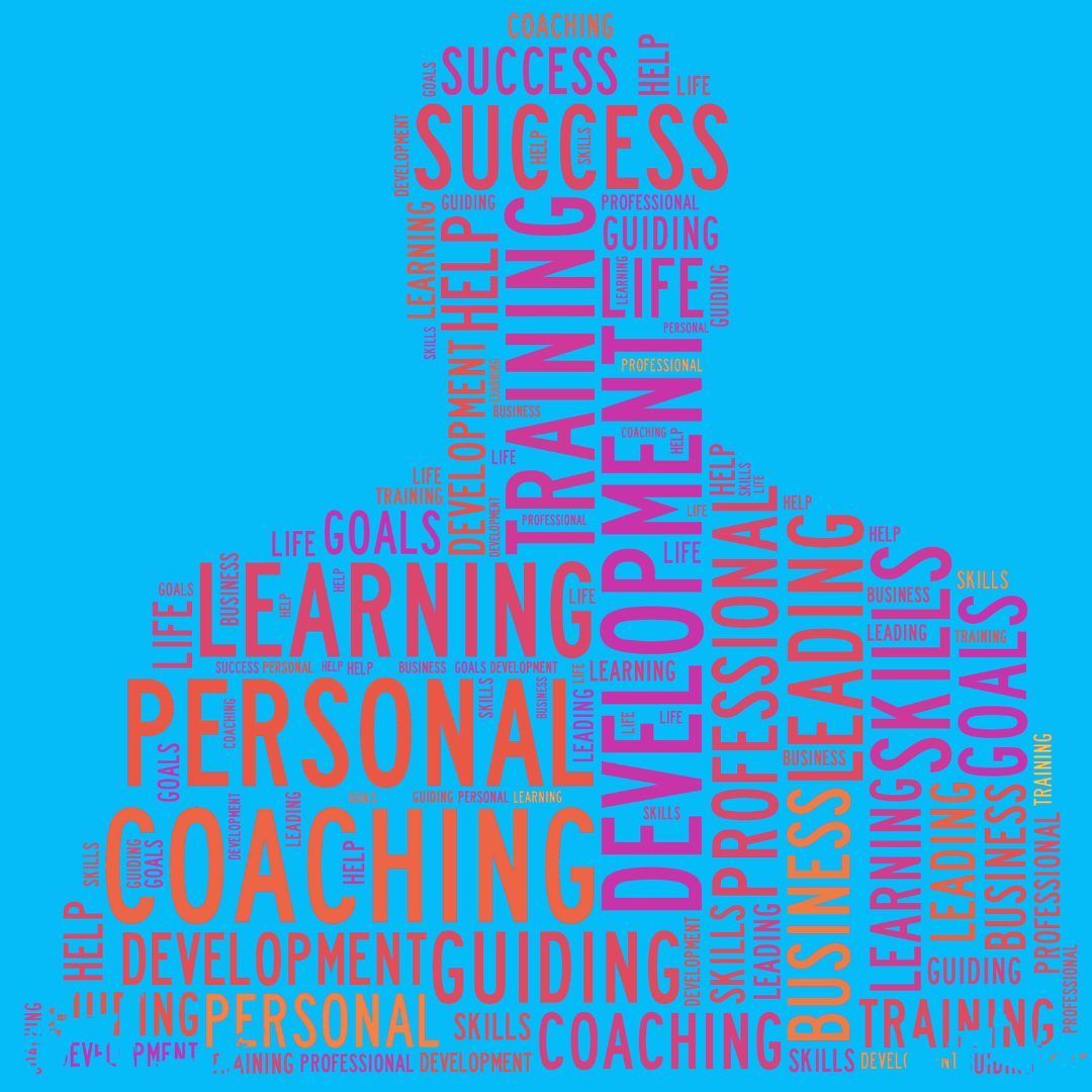 Word Cloud in the Shape of a Person With Words — Michelle Crutcher Business Coaching & Consulting in The Entrance North, NSW
