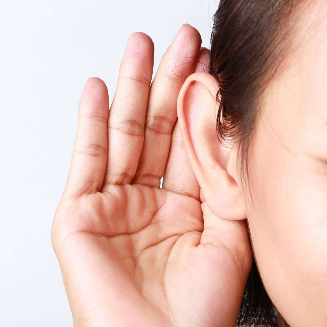 Person With Their Hand Cupped Behind Their Ear — Michelle Crutcher Business Coaching & Consulting in The Entrance North, NSW