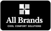 Black logo with 