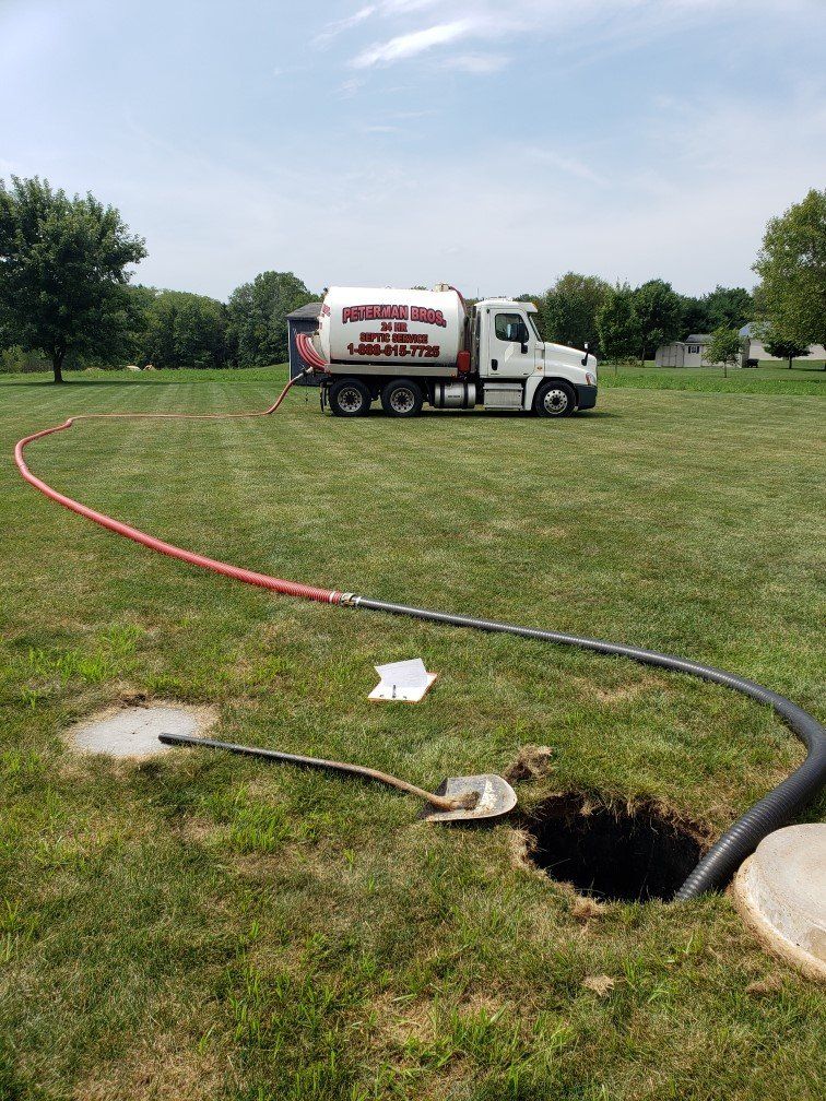 Hole In The Lawn — Bethel, PA — Peterman Bros. Septic Service