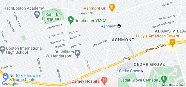 Map of business location