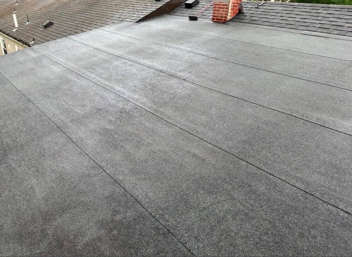 Newly cleaned Roof after roof pressure washing services