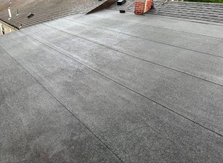 Newly cleaned Roof after roof pressure washing services