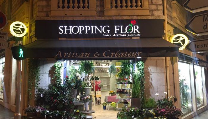 store banne fleuriste